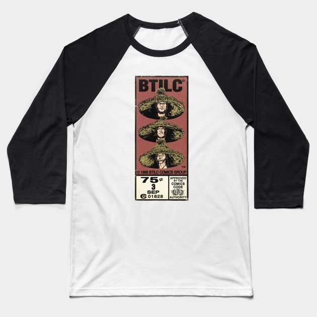 BTILC COMICS, ISSUE #3, VOL.1 Baseball T-Shirt by MrFriday